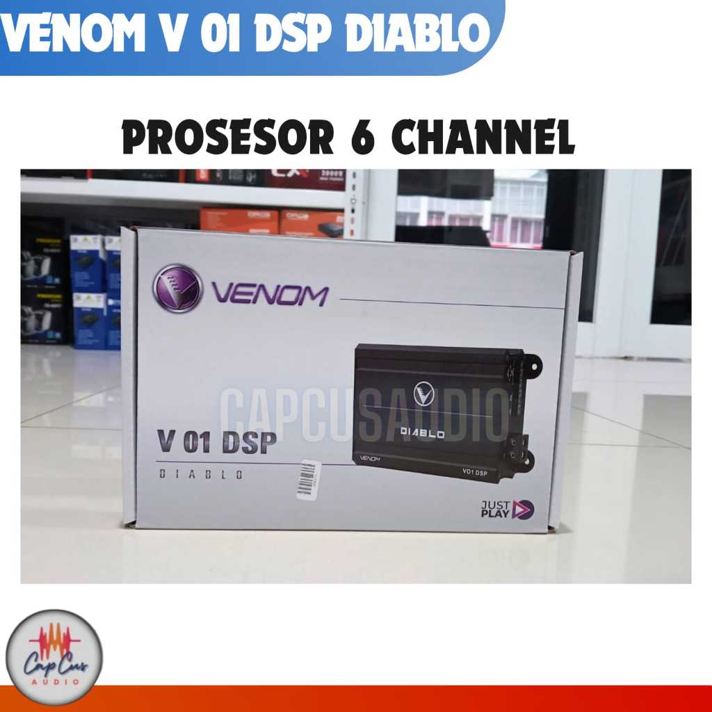 DSP Venom V 01 Dsp 6 Channel Processor Venom Diablo V 01 DSP