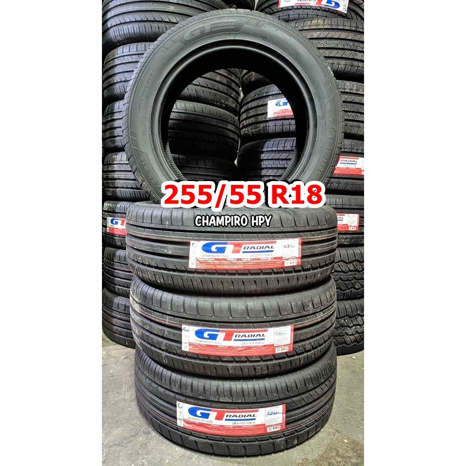 255 55 ring 18 ban Mobil GT Radial CHAMPIRO HPY 255/55 R18