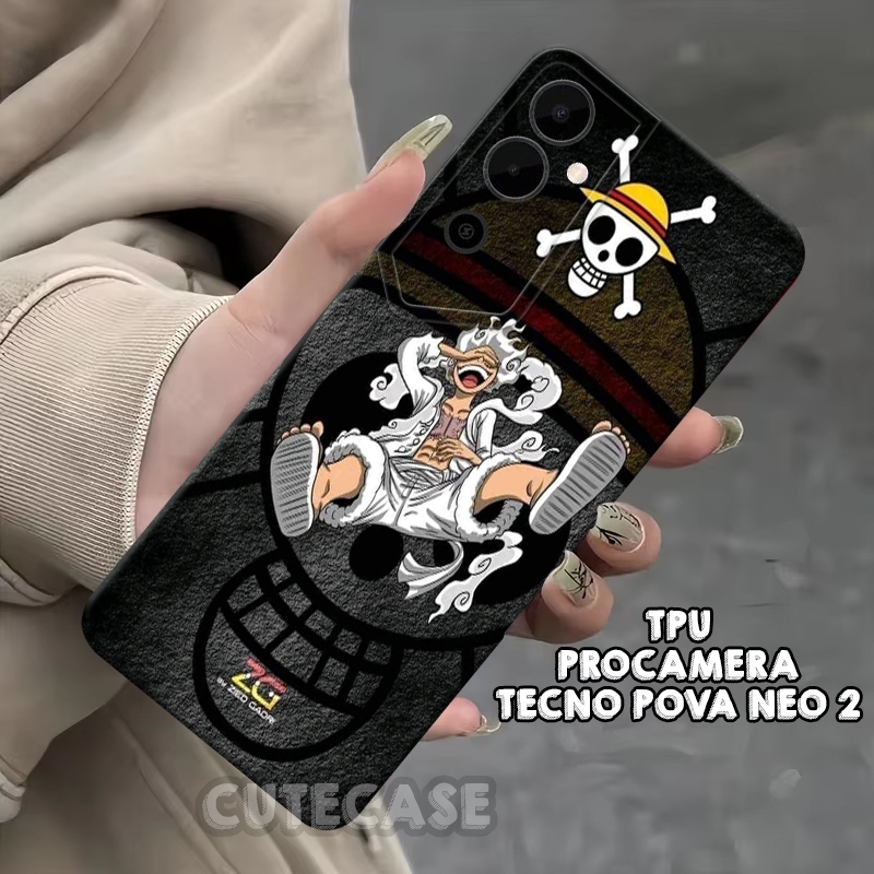 (CS01)Softcase Tecno Pova Neo 2 - Casing Tecno Pova Neo 2- Motif case Anime - Tecno - Softcase Tecno