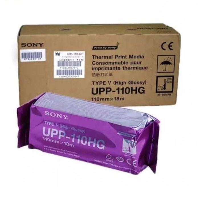 

Paper USG Sony UPP -110HG Type V High Glossy 110mm X 18M 100Roll 10Box Termurah Viral