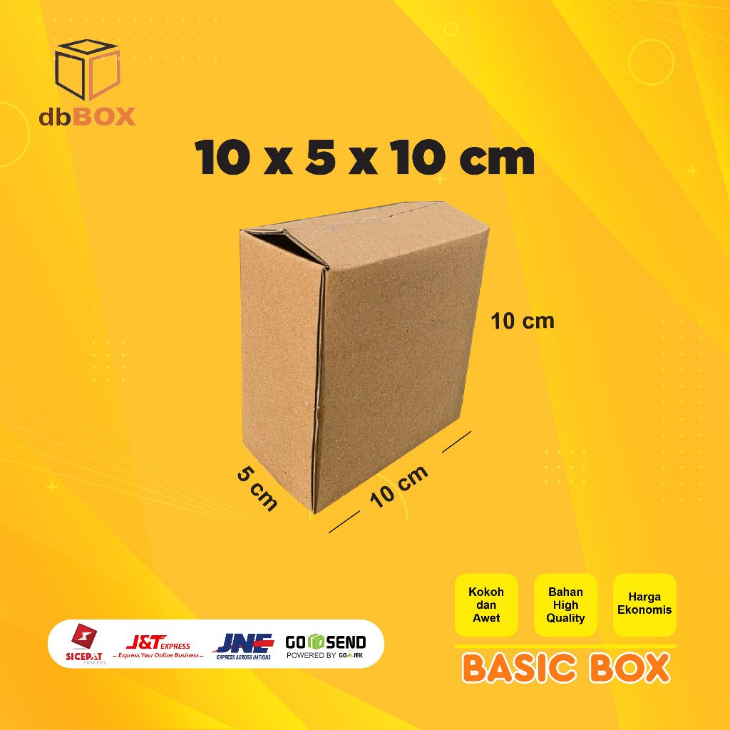 

BOX KARDUS 10x5x10 cm DUS PACKING