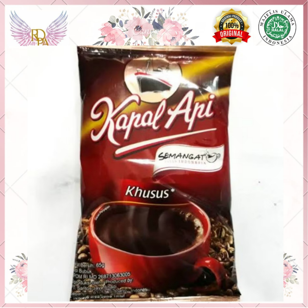 

Kapal Api Khusus 60 gr. Kapal Api Murni Kopi 100% Tanpa Gula