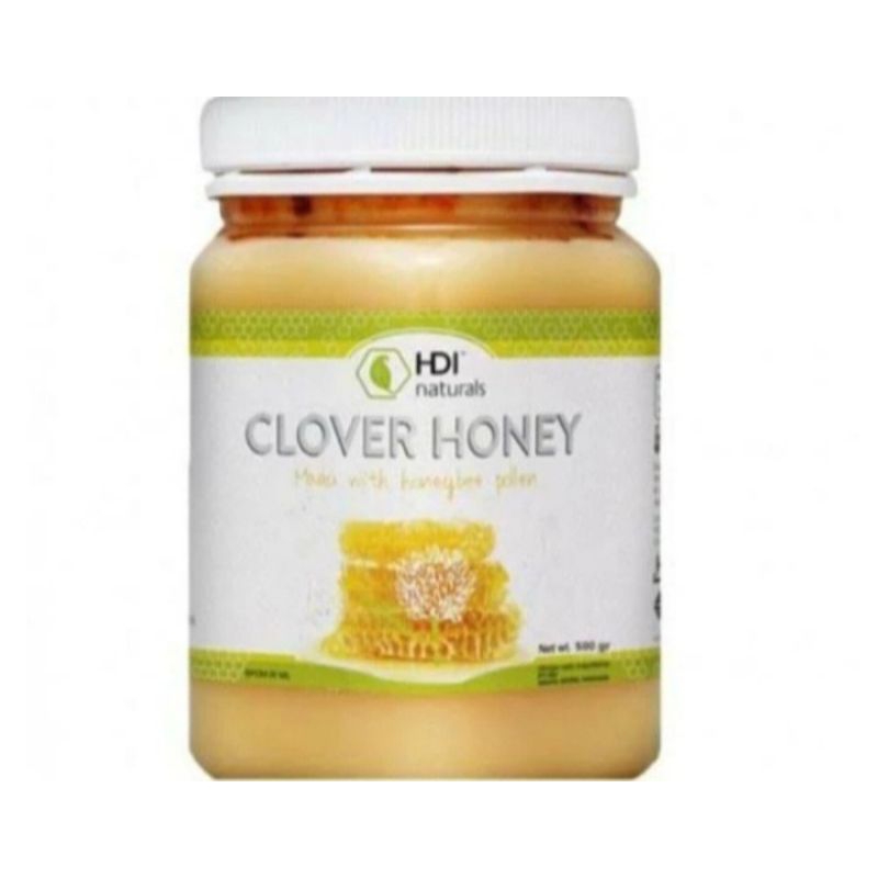 

clover honey 500gr 2028 original 100% free sendok kayu