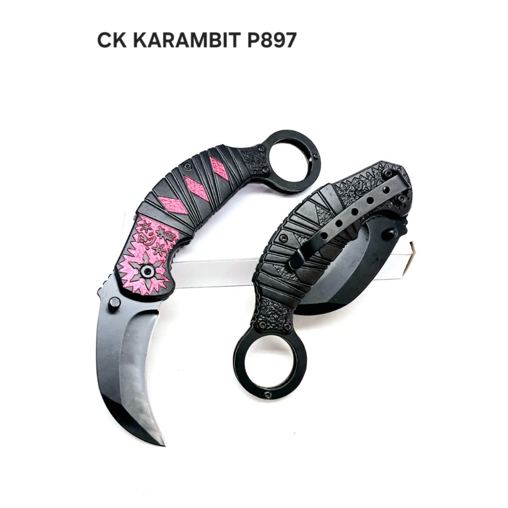 Pisau Lipat P897 Motif Keren TMSTORE