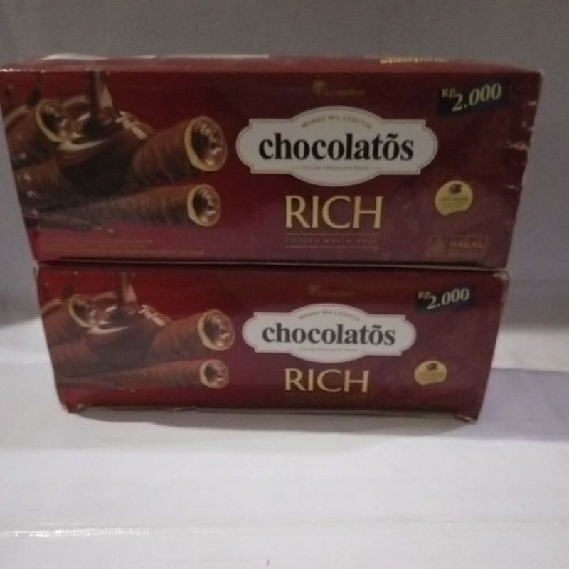 

Chocolatos Rich Wafer Roll isi 12 pcs