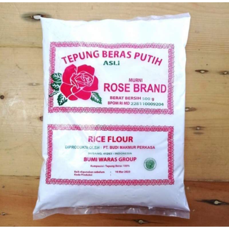 

tepung beras mawar 500g,1kg
