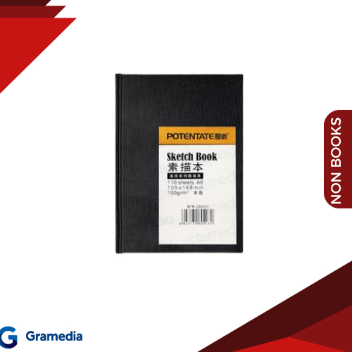 

Gramedia Medan - Artemedia Potentate Sketchbook Hard Cover A6