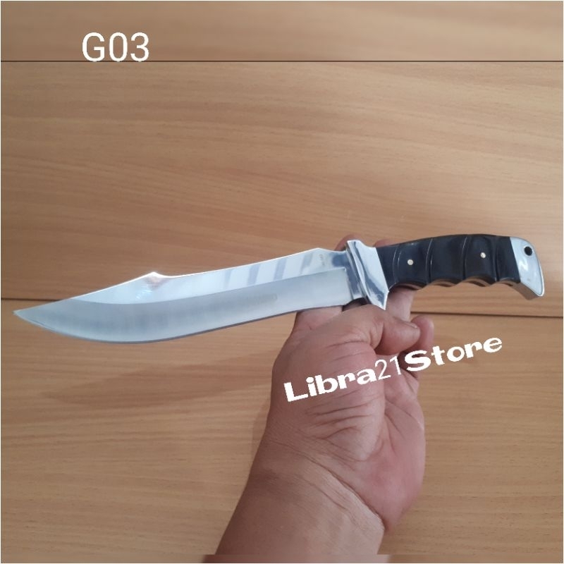 Survival Kit Pisau Rambo G03 G08 G02 Peralatan Outdoor Columbia