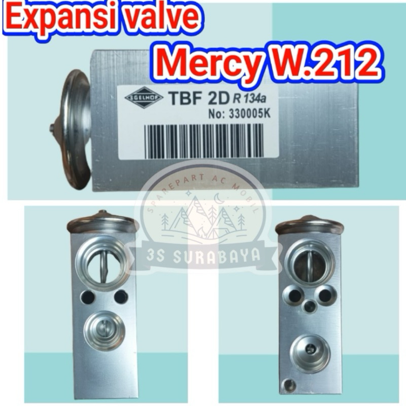 Ekspansi Mercy W212 Ac mobil Expansi Valve W 212 Ac mobil (Baru/New)