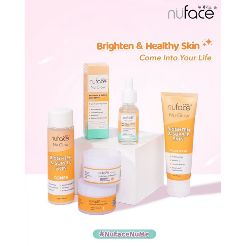 NuFace Nu Glow Brighten & Supple Skin Series