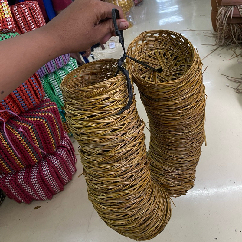 ingke jajan mini - ingke mini isian 50 pcs - wadah jajan bali - piring bambu - piring bali - wadah i