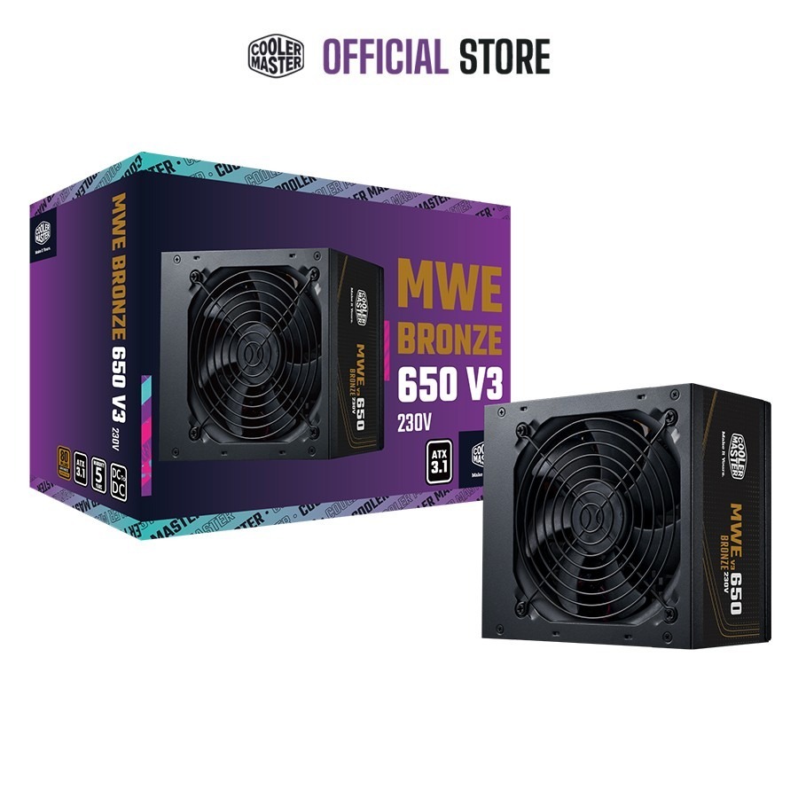 Cooler Master MWE Bronze 650 V3 230V