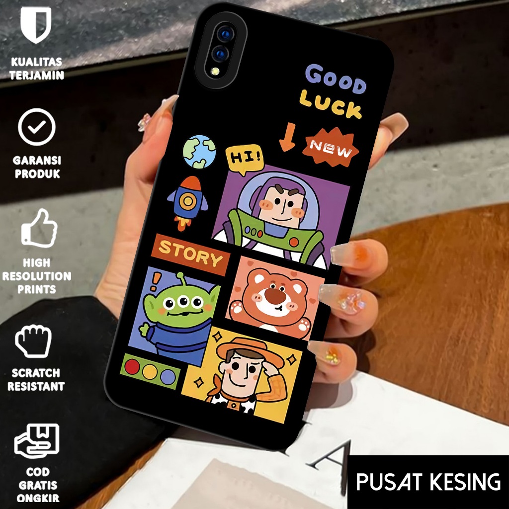 CASE VIVO 1804 - Softcase VIVO 1804 Motif TOY STORY - Case Pro Camera - Case Hp VIVO 1804 - Casing H