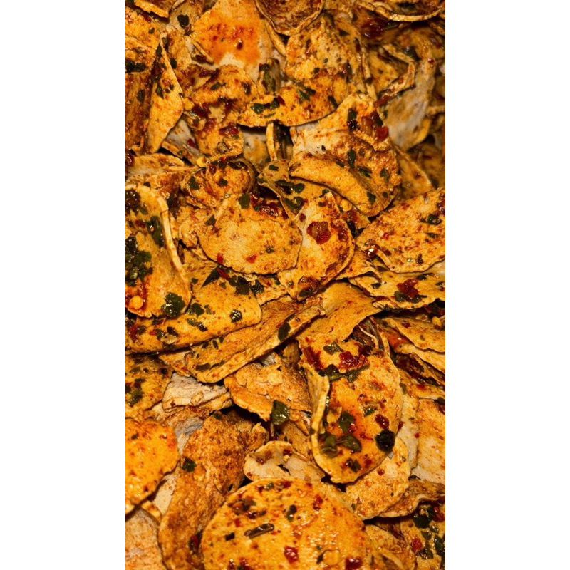 

Basreng premium bumbu daun jeruk