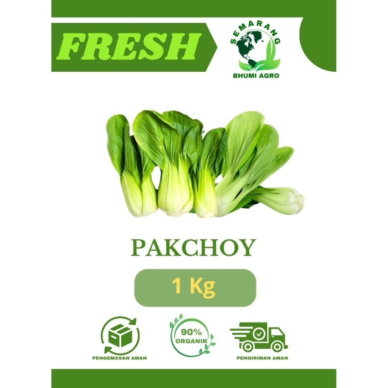 

Pakcoy/ Pakchoy / Bok Coy Segar & Organik – 1Kg | BHUMI AGRO