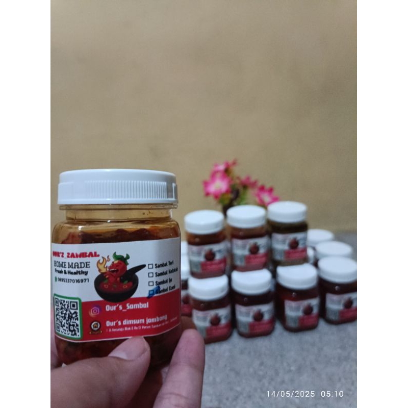

Sambal (cumi, teri, klotok, ijo)
