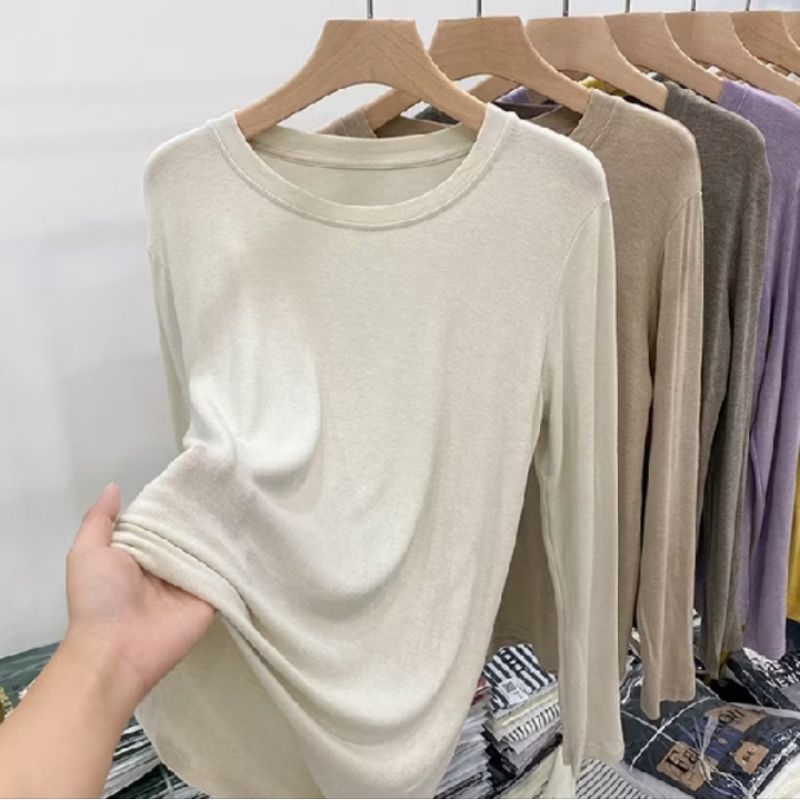 Atasan Manset Wanita Terbaru Lengan Panjang Tidak Ada Kancing Terbaru Style 2025