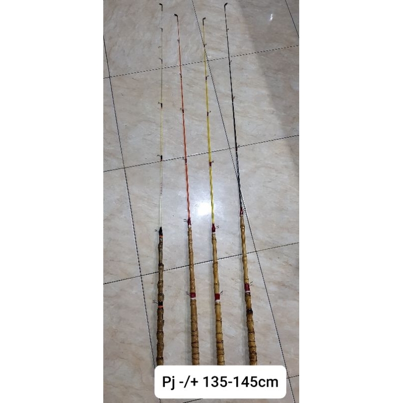 Joran fiber kayu cendani/joran pancing/joran fiber