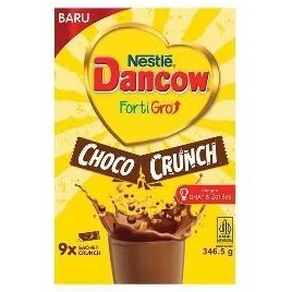 

Dancow FortiGro Susu bubuk Instan Cokelat crunch 346.5 Gram