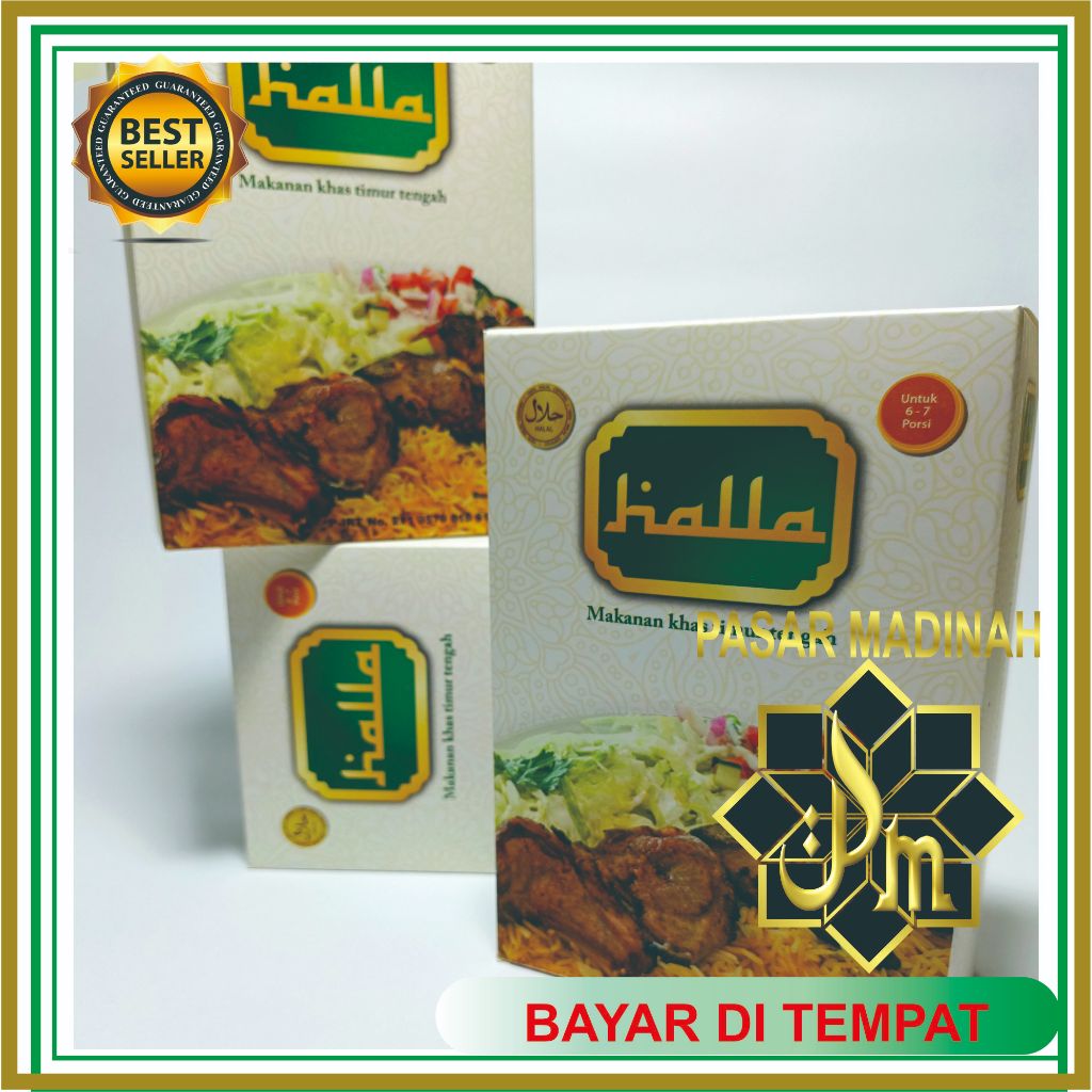 

Beras Basmati Halla + Bumbu 500 gr
