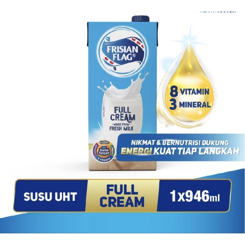 

Frisian Flag Susu UHT Full Cream 946 ml