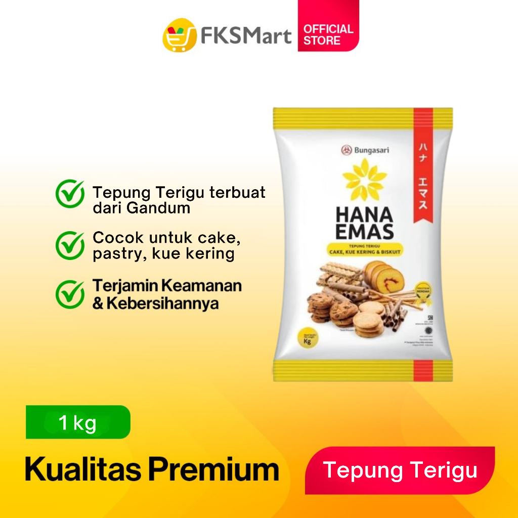 

Hana Emas Tepung Terigu 1 kg