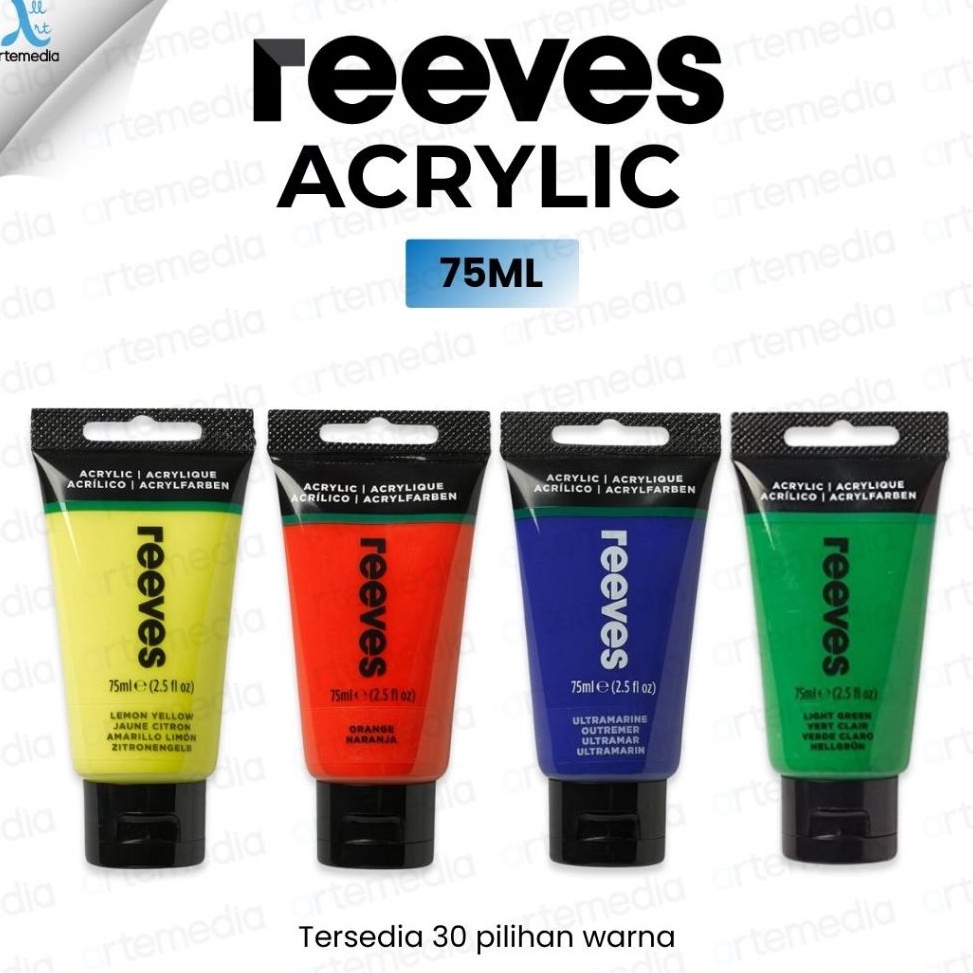 

KODE N73I Reeves Artists 75ml Acrylic Color Paint