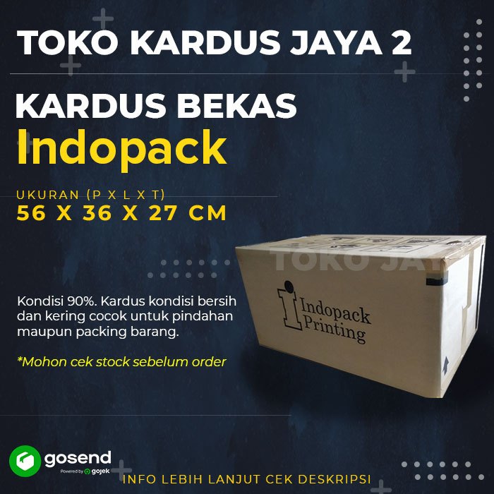 

(Baca Deskripsi!) Kardus Bekas Ind0_P4ck Untuk Packing atau Pindahan