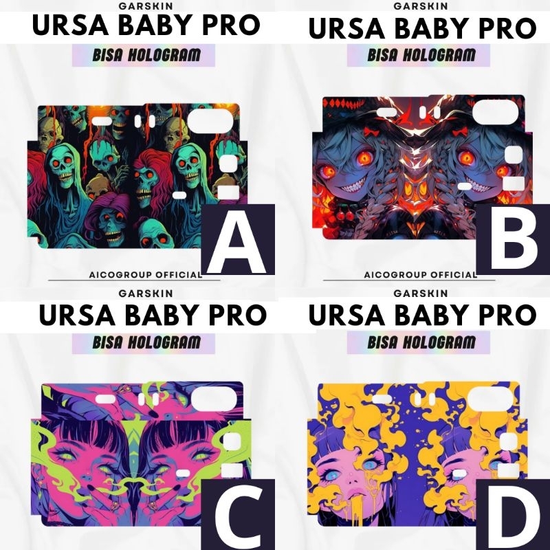 

JAKACUSTOM - Stiker Garskin Usar Baby Keren Kekinian Bisa Hologram Original Desain Full Motif Doodle One Piece Gear 5 Zero Two Gundam Monster Star war Nirvana Anime Cyberpunk Gojo Satoru Makima Sukuna Naruto Bisa Custom Anti Air Tahan Lama