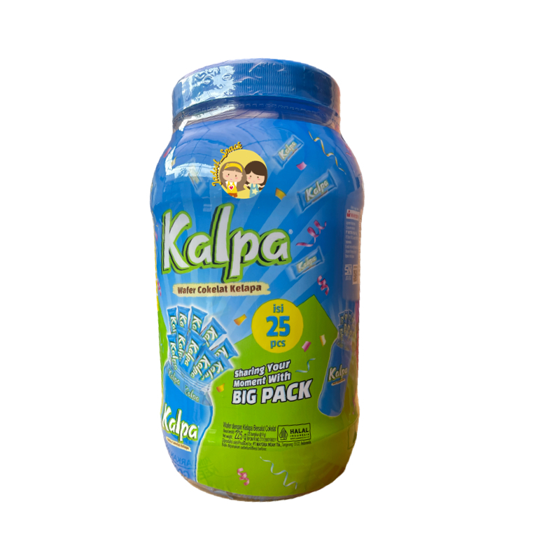 

1 TOPLES Kalpa / Wafer dengan Kelapa Bersalut Cokelat / Sensasi Taburan Kelapa Renyah Di Atas Wafer Berlapis Cokelat Tebal 225g ( isi 25pcs )