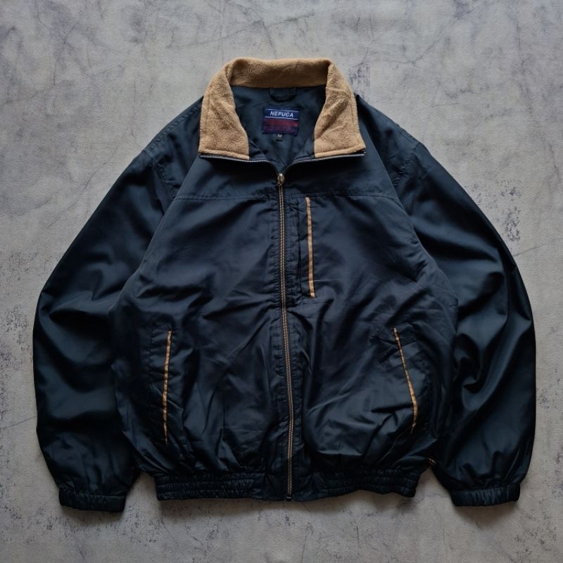 Windbreaker Jacket Nepuca (hijaubotol)