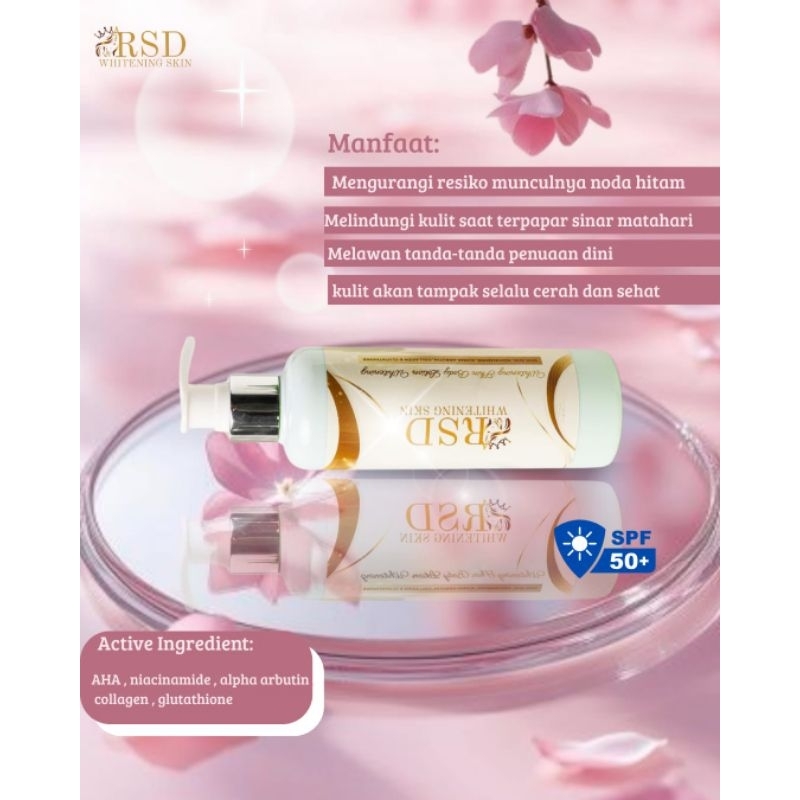 RSD WHITENING SKIN 150ml [ FREE ONGKIR & GIFT ]
