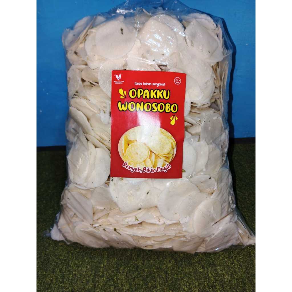 

Opak koin wonosobo kemasan 1000gr / 1kgmentah - Opakku Wonosobo