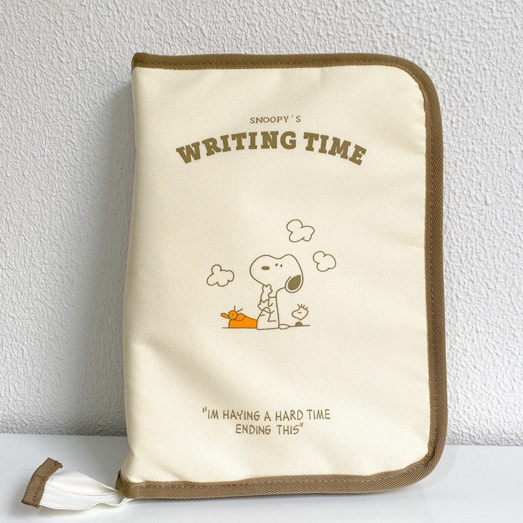 KODE U32Y Snoopy Organizer Ipad Bag Kanvas Multifungsi