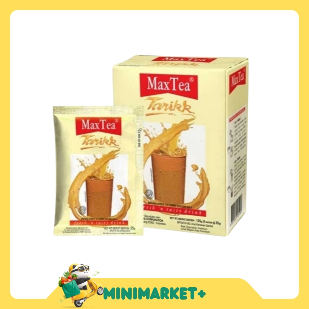 

MAX TEA TARIKK - TEH TARIK ISI 5 SACHET
