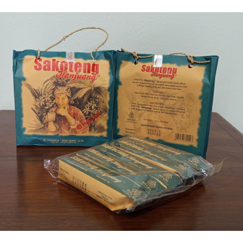 

Sakoteng Hanjuang Kemasan Kantong isi 5 sachet