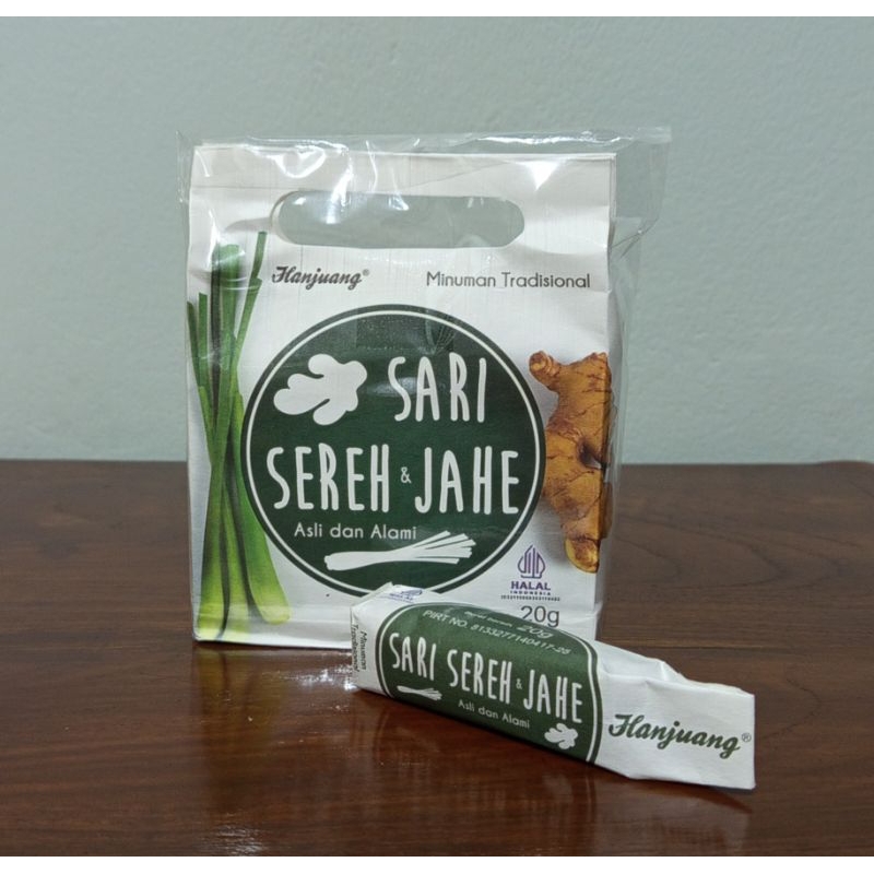 

Sereh dan Jahe Hanjuang Kemasan Kantong isi 5 sachet