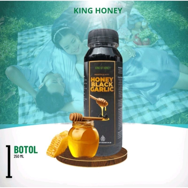 

Alami Black Garlic Honey Madu BawangHitam Tunggal Lanang Premium 250ML