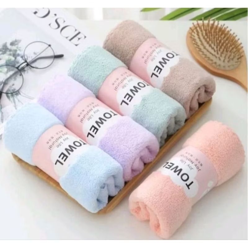 Sale Elstuff582 Handuk Polos Bayi Tanpa Motif / Handuk Lembut