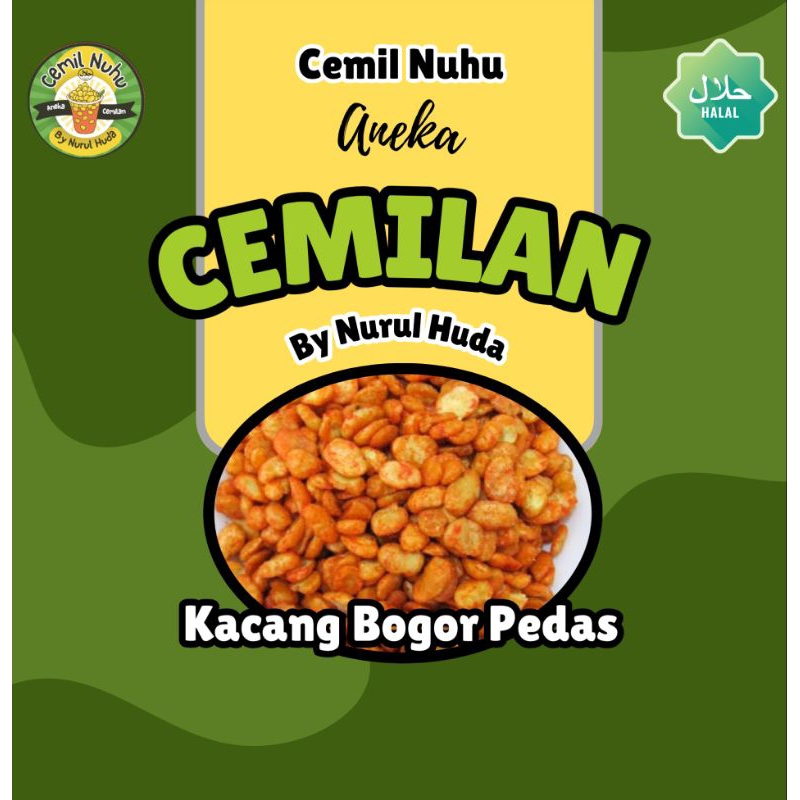 

KACANG BOGOR PEDAS Cemilan Serba 5rb - Cemilan Varian Rasa Pedas, Manis, Gurih, Asin & Pastinya Renyah - Cemil Nuhu - Aneka Cemilan - By Nurul Huda - Halall