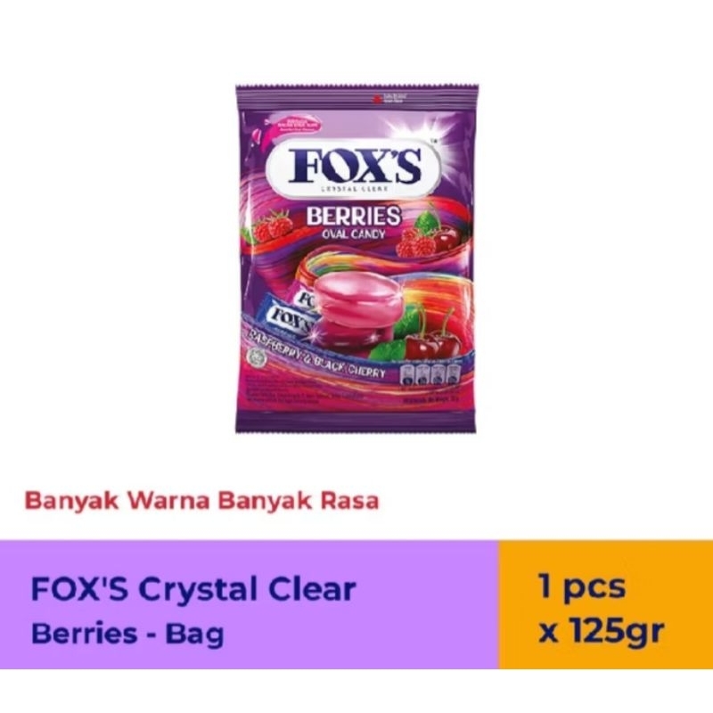 

FOX's Permen Berry 125gr Promo