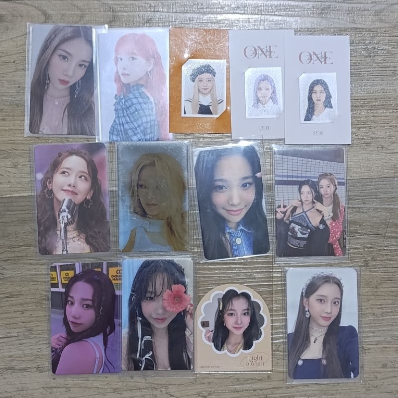 PC Official IZ*ONE SNSD WEEEKLY LE SSERAFIM JO YURI LIGHTSUM