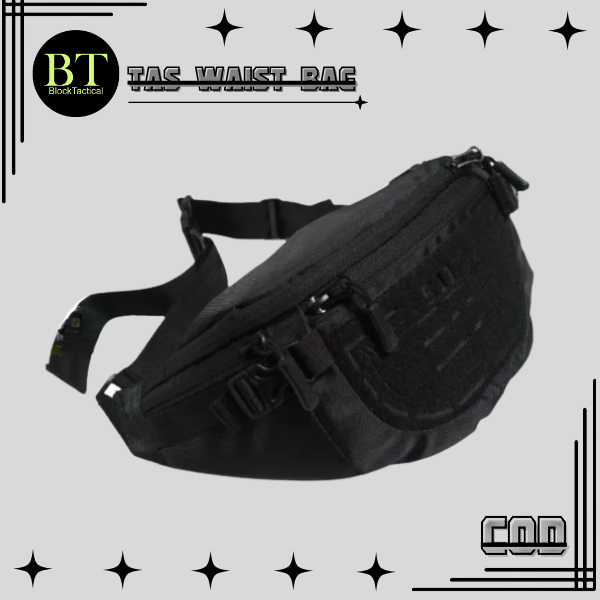 Tas pria selempang Model 511 / Tas Pinggang Waist Bag Import / Tas Pinggang Tactical Outdoor Tactica