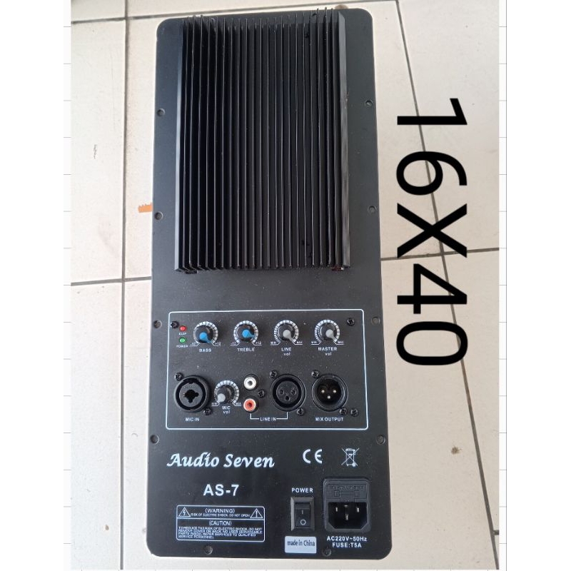 Power kit Speaker Aktif Audio Seven AS-7 Huper Original