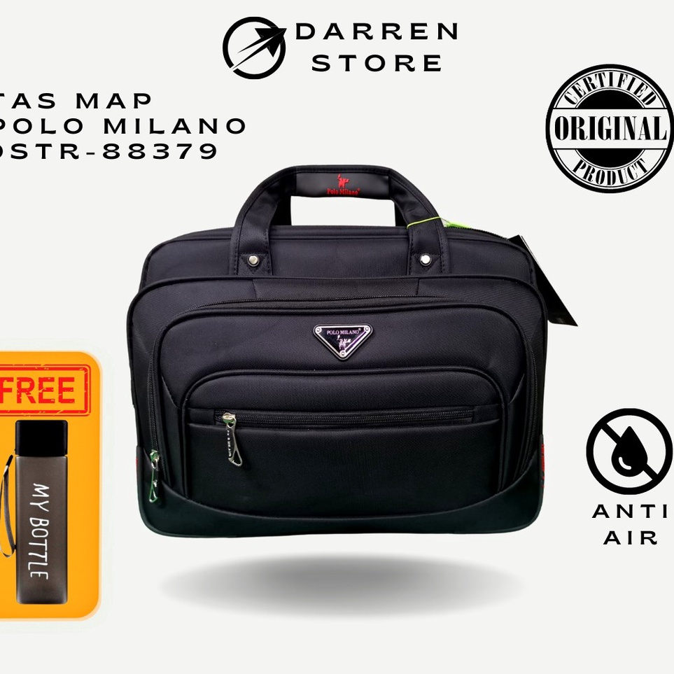 KODE G94V Tas Map POLO MILANO 88379 Tas Laptop Tas kerja Pria Tas kerja wanita Tas map Tas Import Ta