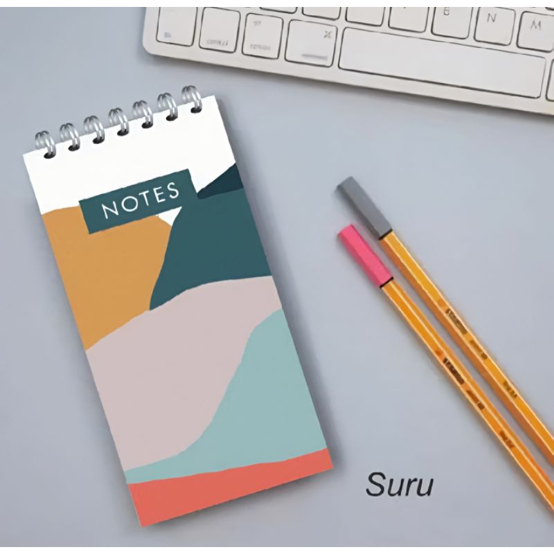 

Notes Notebook Aesthetic / Isi 100 Halama/ Polos / Garis / Titik / Kotak / Buku Diary / Buku Jurnal 100 Sheet / Buku Catatan / Buku Note / Memo Catatan / Buku Aesthetic / Buku Tulis Ring Motif / Daily Planner / Notepad
