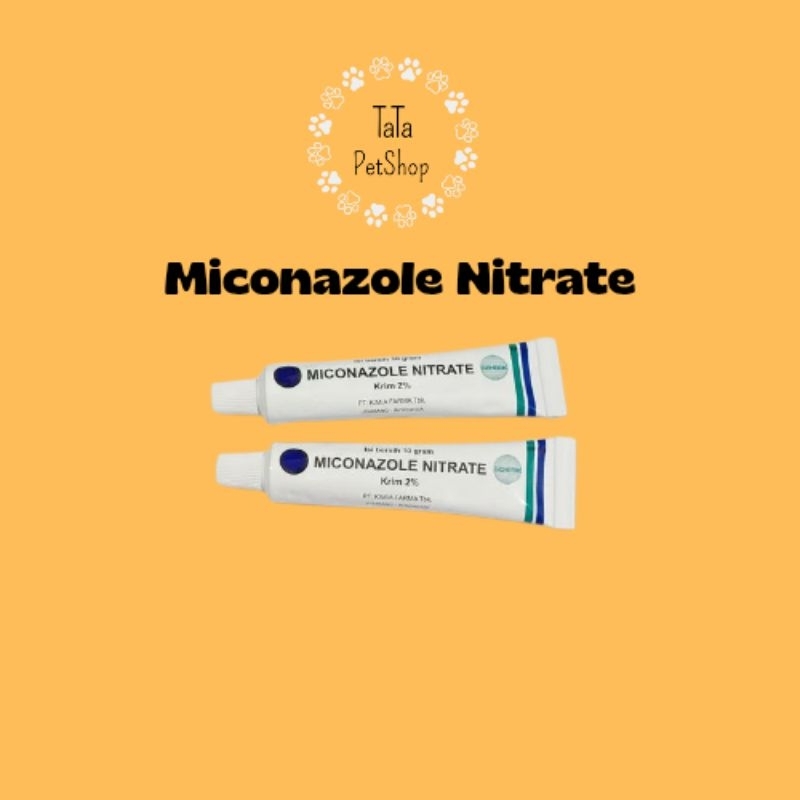 Miconazole Nitrate 10gr salep obat gatal jamur kucing anjing kelinci|Salep luka gatal hewan