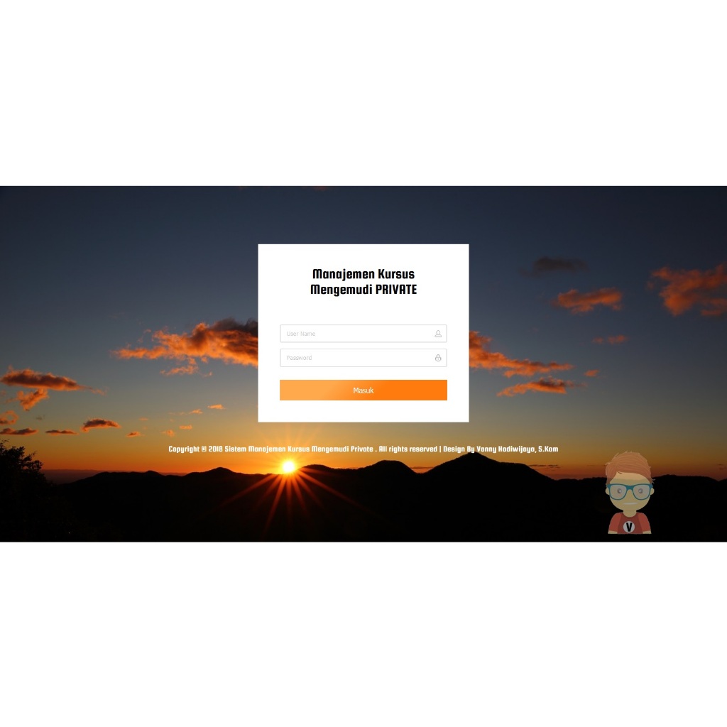 Software Aplikasi Manajemen Kursus Mengemudi Mobil Berbasis Web