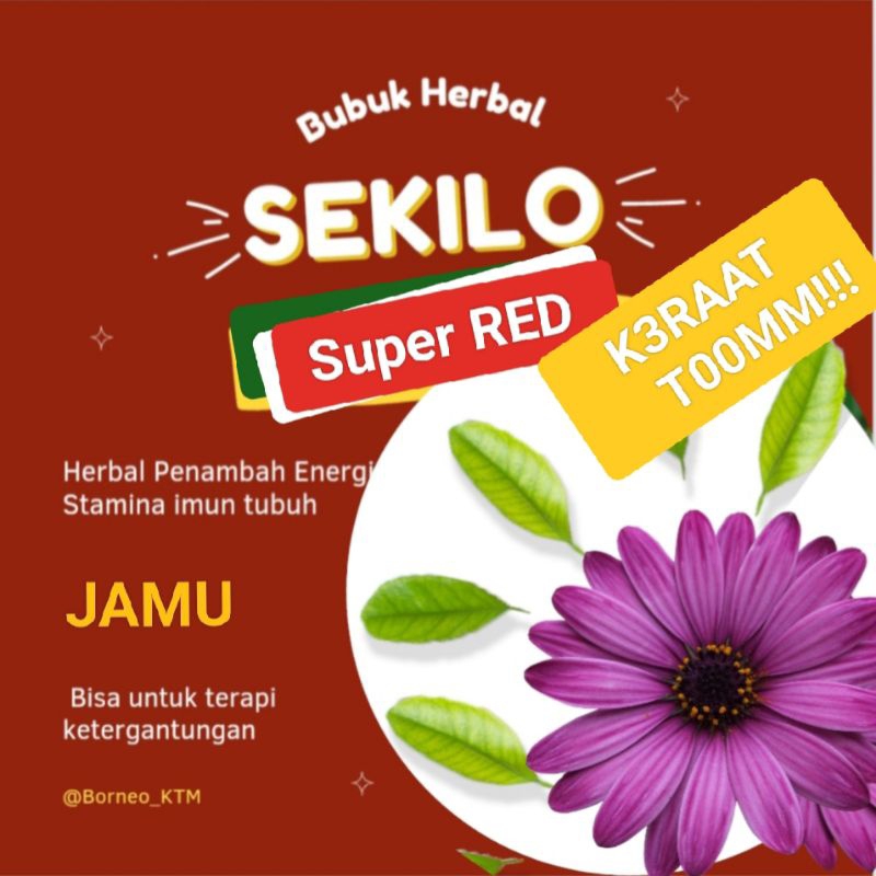 

ukuran sekilo tepung bahan minuman segar bugar menyehatkan daun ajaib super