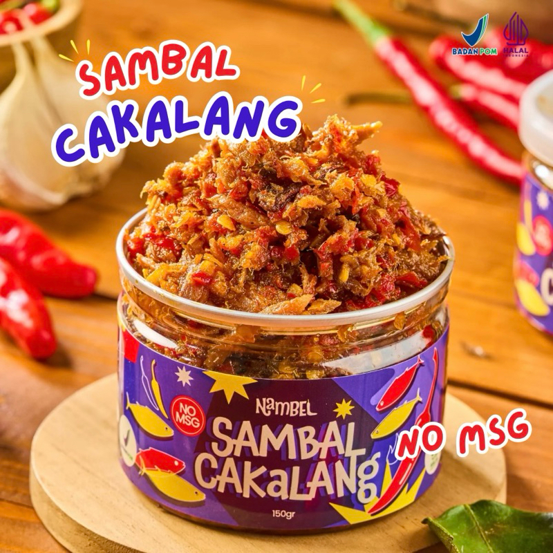 

Nambel - Sambal Cakalang - NO MSG - Sambal Lauk